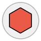 red hexagon