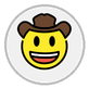 cowboy hat face