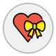 heart with ribbon