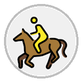 horse riding
