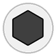 black hexagon