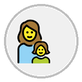 family: woman, girl