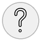 white question mark