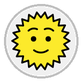 sun with face