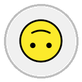 upside-down face