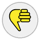 thumbs down