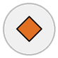 small orange diamond