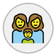 family: woman, woman, boy