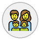 family: man, woman, girl, boy
