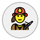 woman firefighter