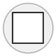 white large square