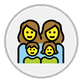 family: woman, woman, girl, boy