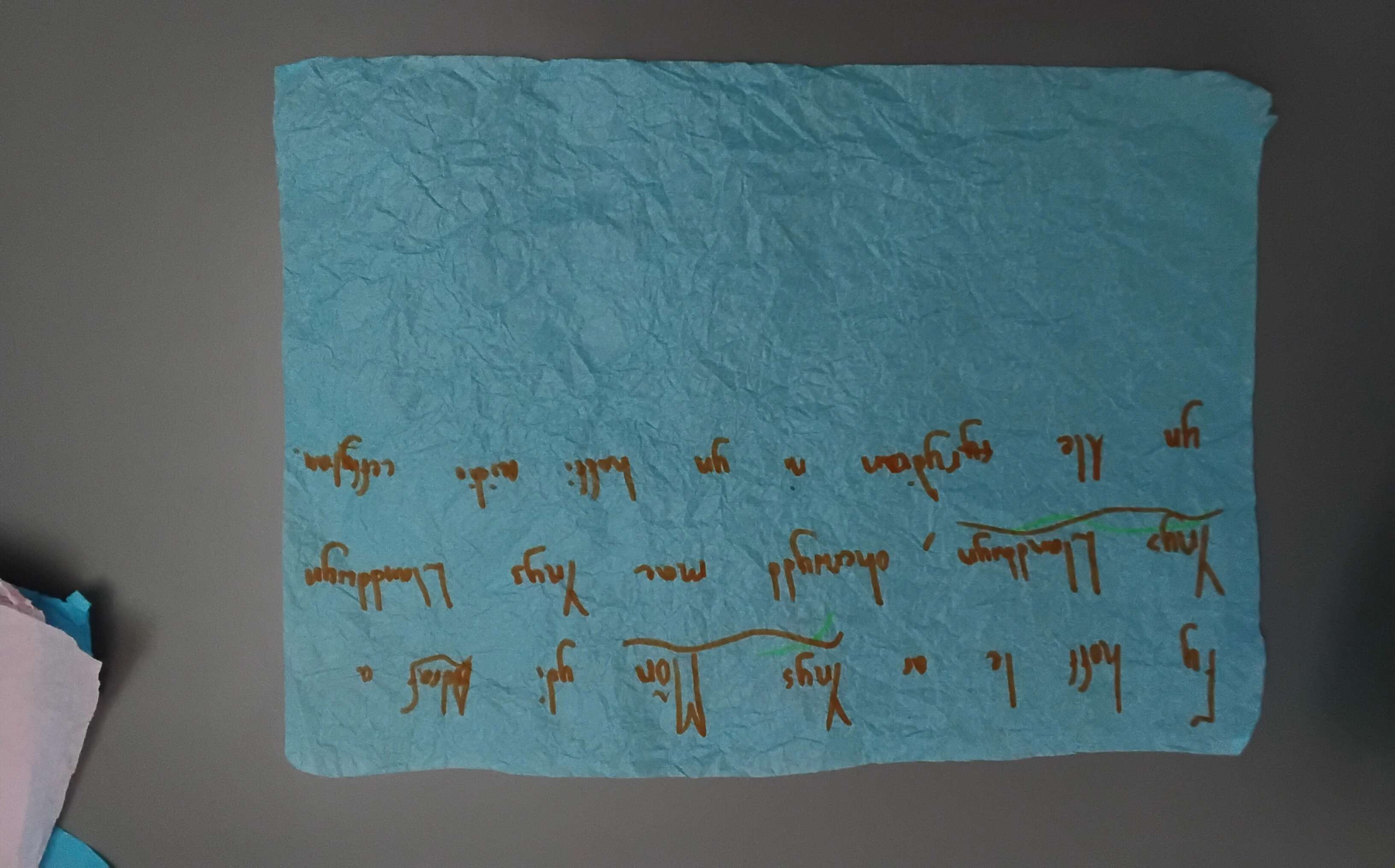 My favourite place is Ynys Llanddwyn for my rock